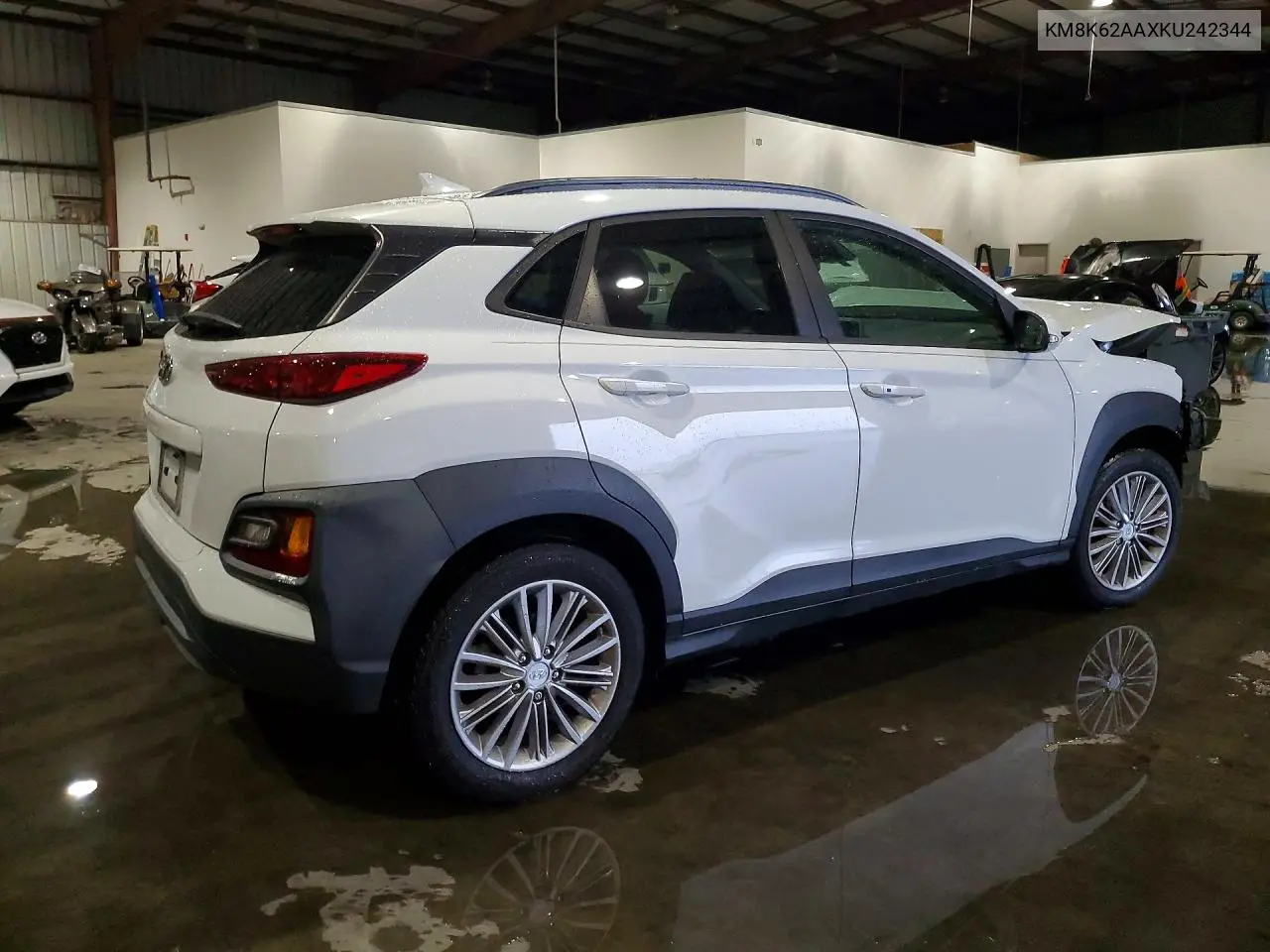 2019 Hyundai Kona Sel VIN: KM8K62AAXKU242344 Lot: 85963415
