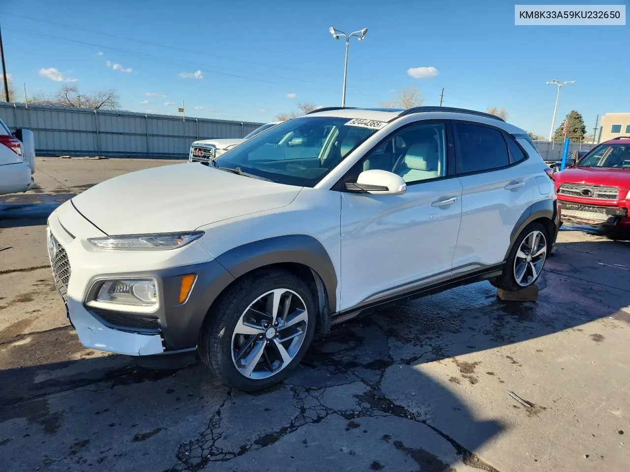 KM8K33A59KU232650 2019 Hyundai Kona Limited