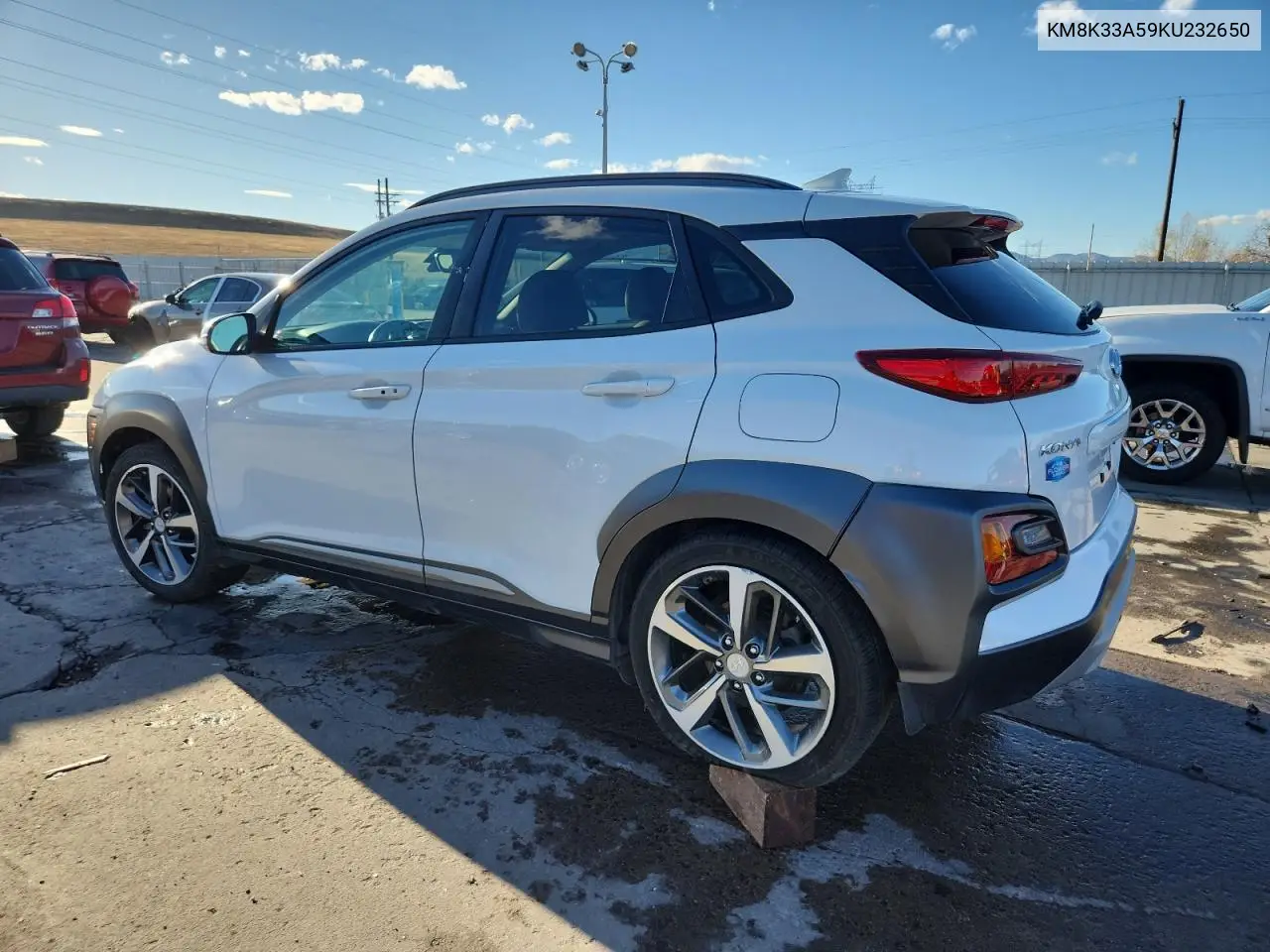 KM8K33A59KU232650 2019 Hyundai Kona Limited