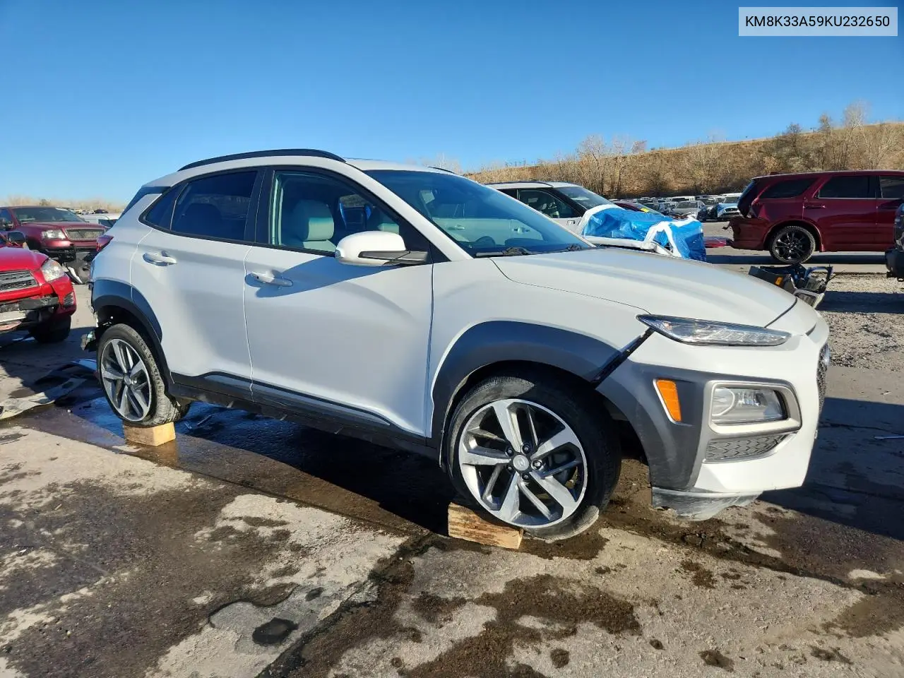 KM8K33A59KU232650 2019 Hyundai Kona Limited