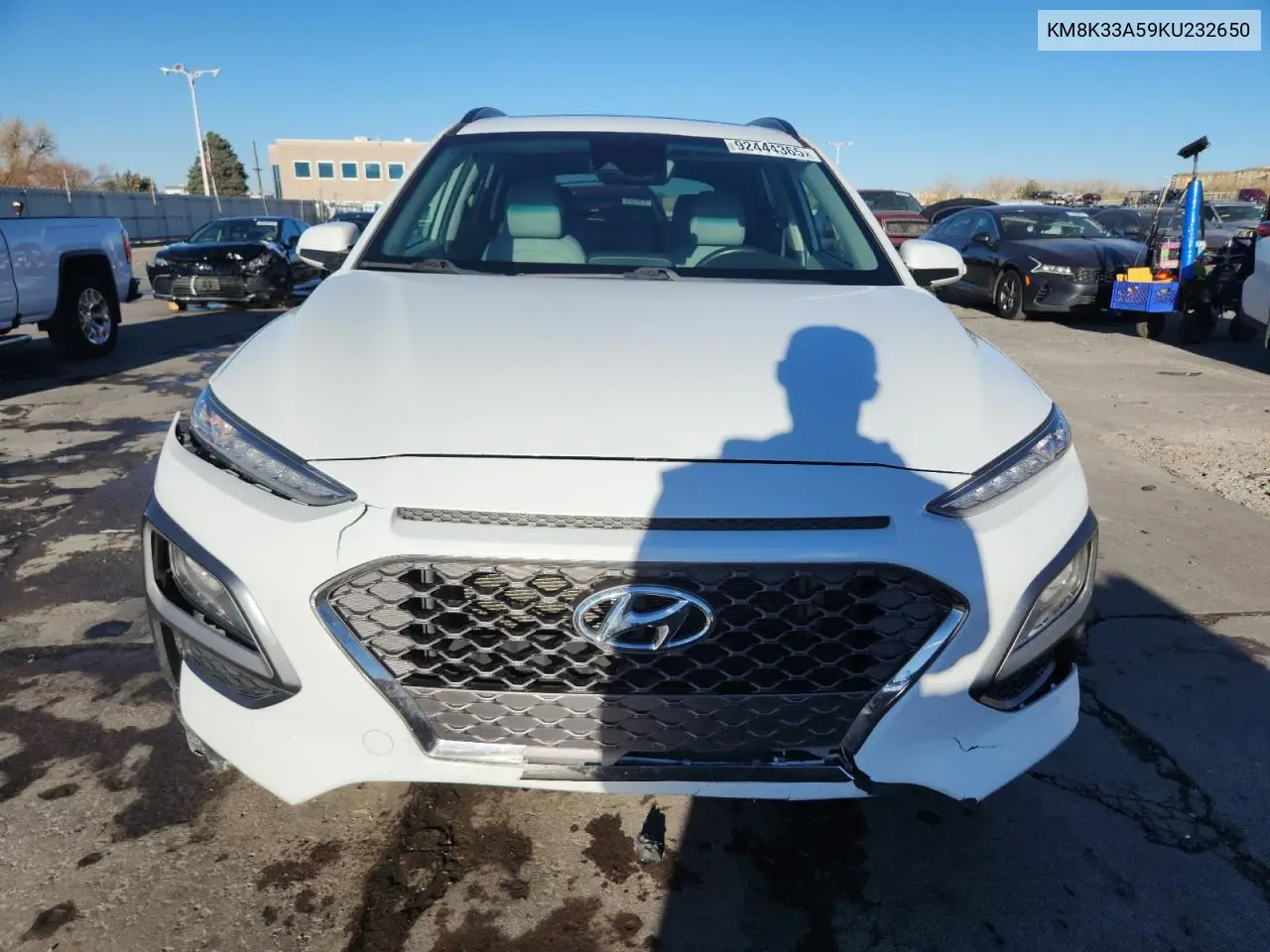 KM8K33A59KU232650 2019 Hyundai Kona Limited