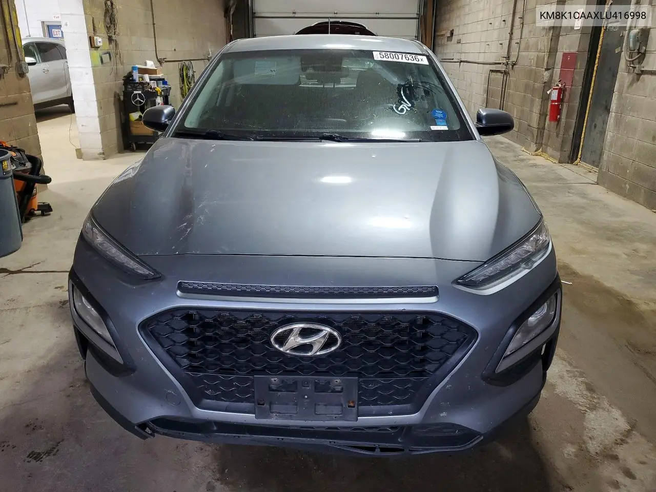 2020 Hyundai Kona Se VIN: KM8K1CAAXLU416998 Lot: 58007636