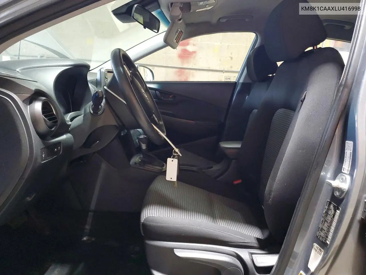 2020 Hyundai Kona Se VIN: KM8K1CAAXLU416998 Lot: 58007636