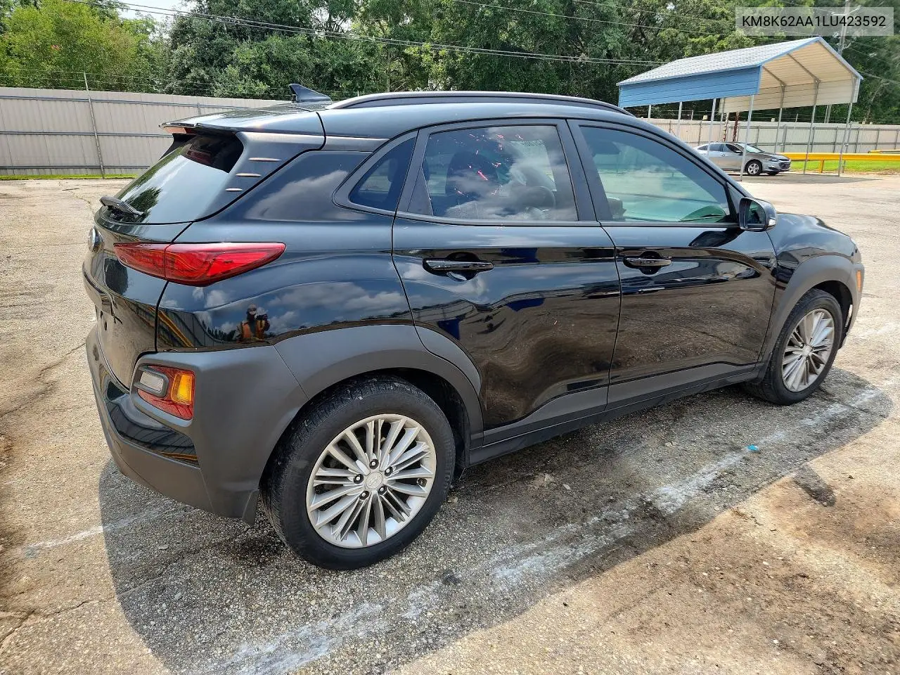 2020 Hyundai Kona Sel Plus VIN: KM8K62AA1LU423592 Lot: 58545786