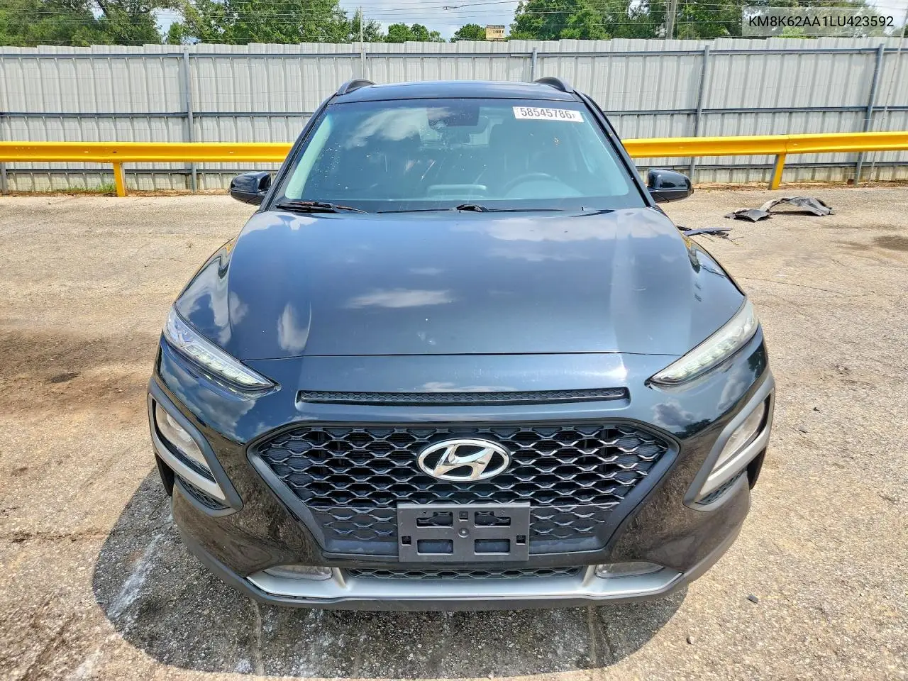 2020 Hyundai Kona Sel Plus VIN: KM8K62AA1LU423592 Lot: 58545786