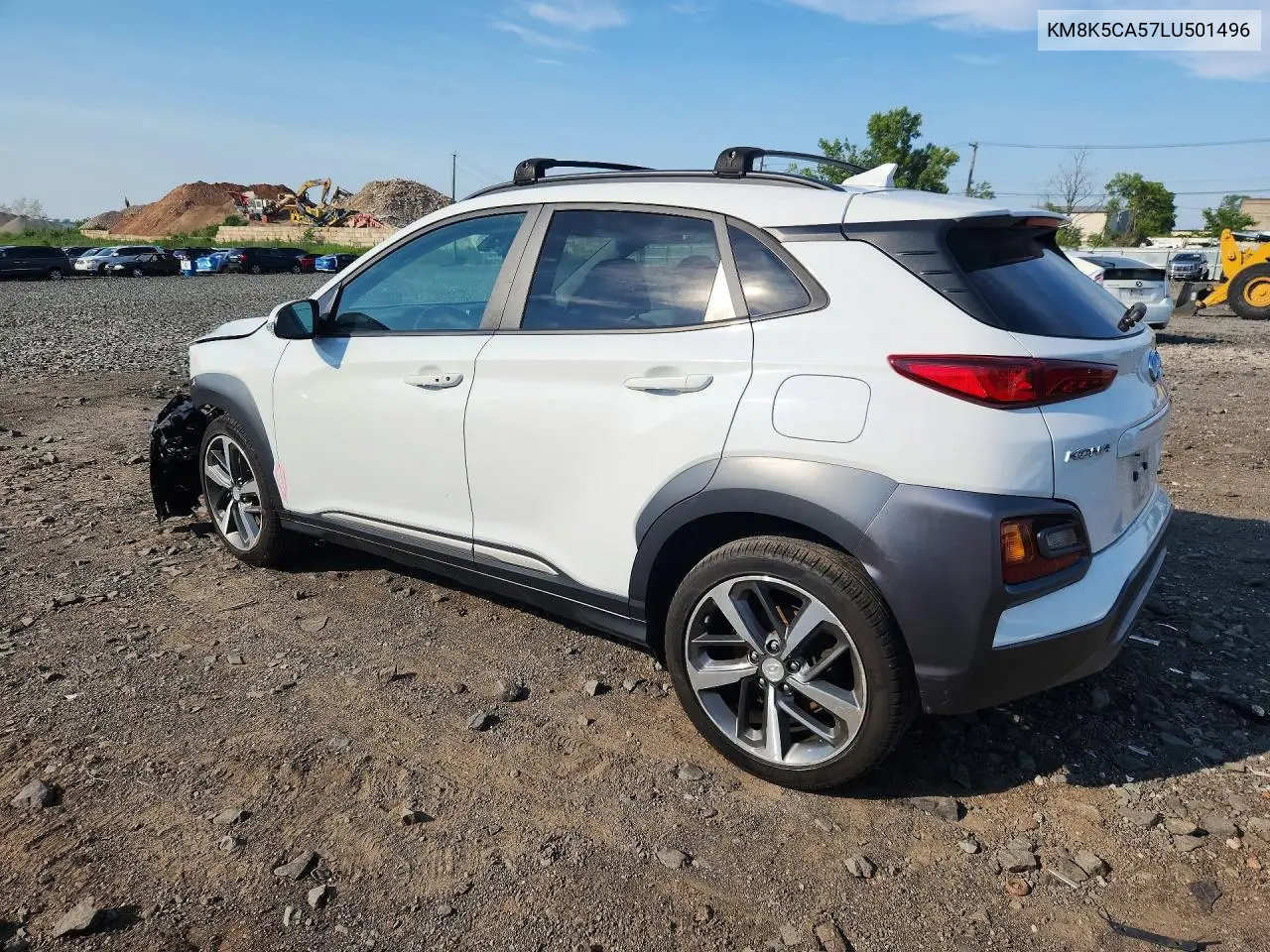 2020 Hyundai Kona Ultimate VIN: KM8K5CA57LU501496 Lot: 59951366