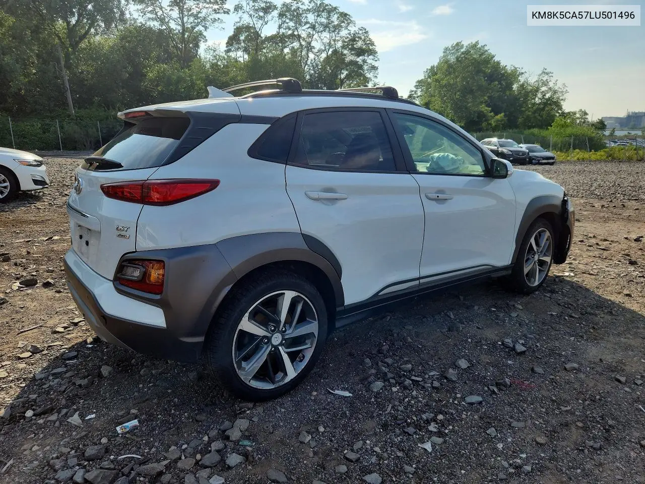2020 Hyundai Kona Ultimate VIN: KM8K5CA57LU501496 Lot: 59951366