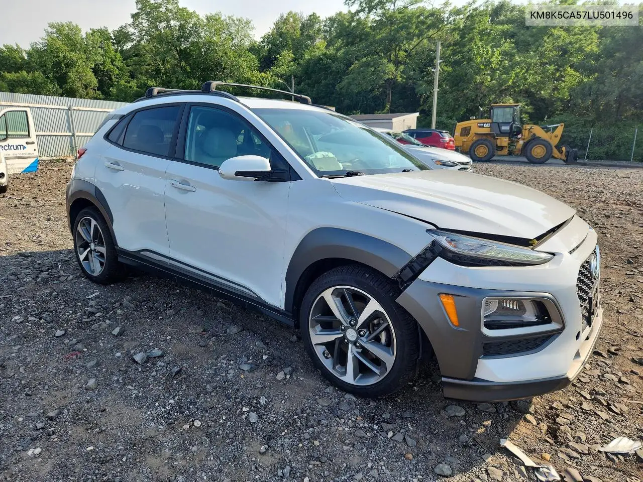 2020 Hyundai Kona Ultimate VIN: KM8K5CA57LU501496 Lot: 59951366