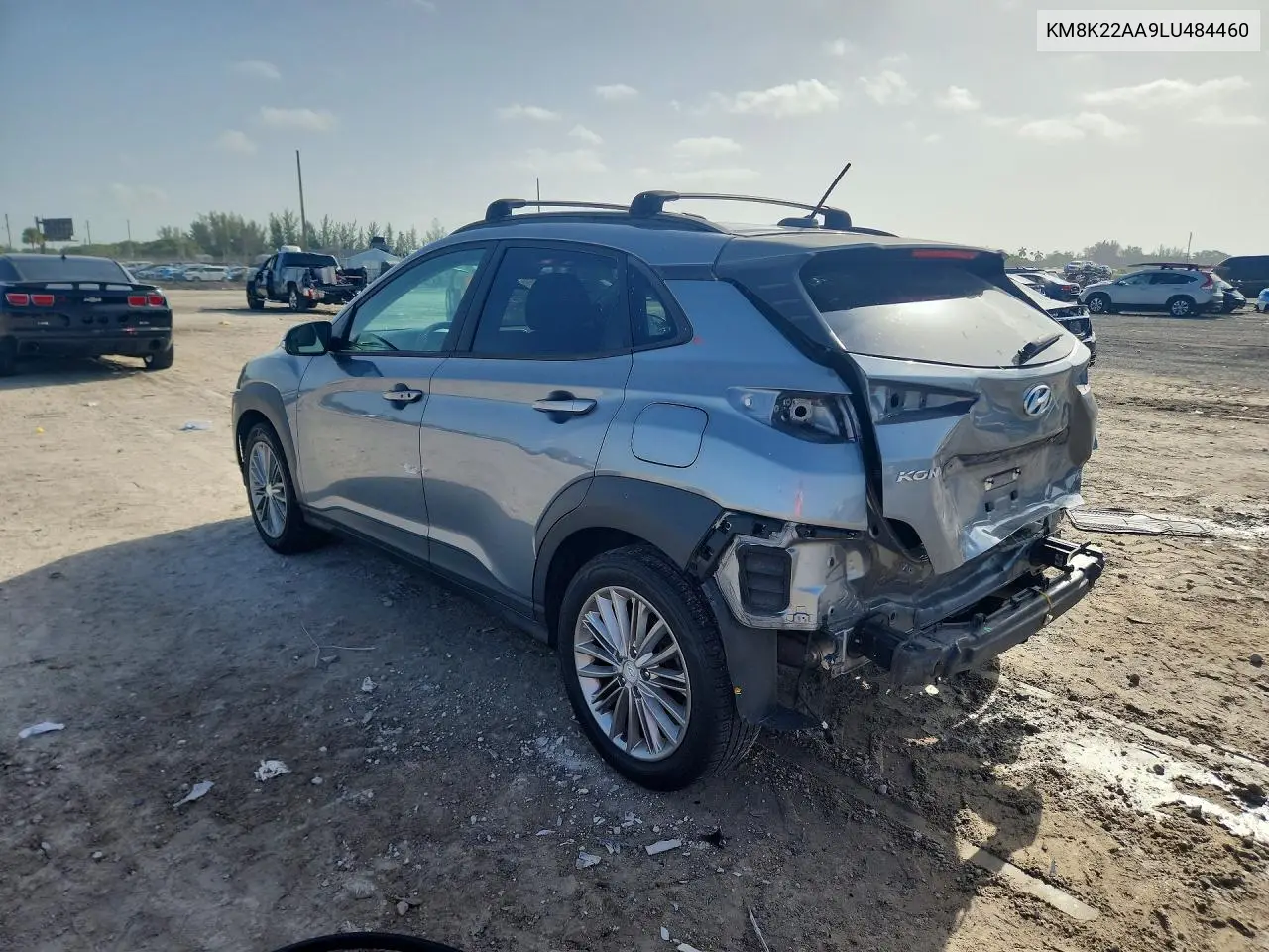 2020 Hyundai Kona Sel VIN: KM8K22AA9LU484460 Lot: 60368086
