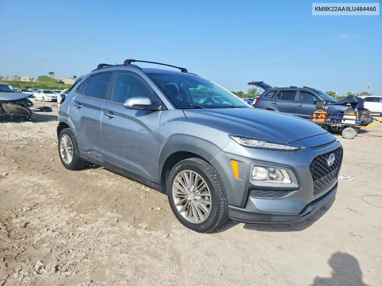 2020 Hyundai Kona Sel VIN: KM8K22AA9LU484460 Lot: 60368086