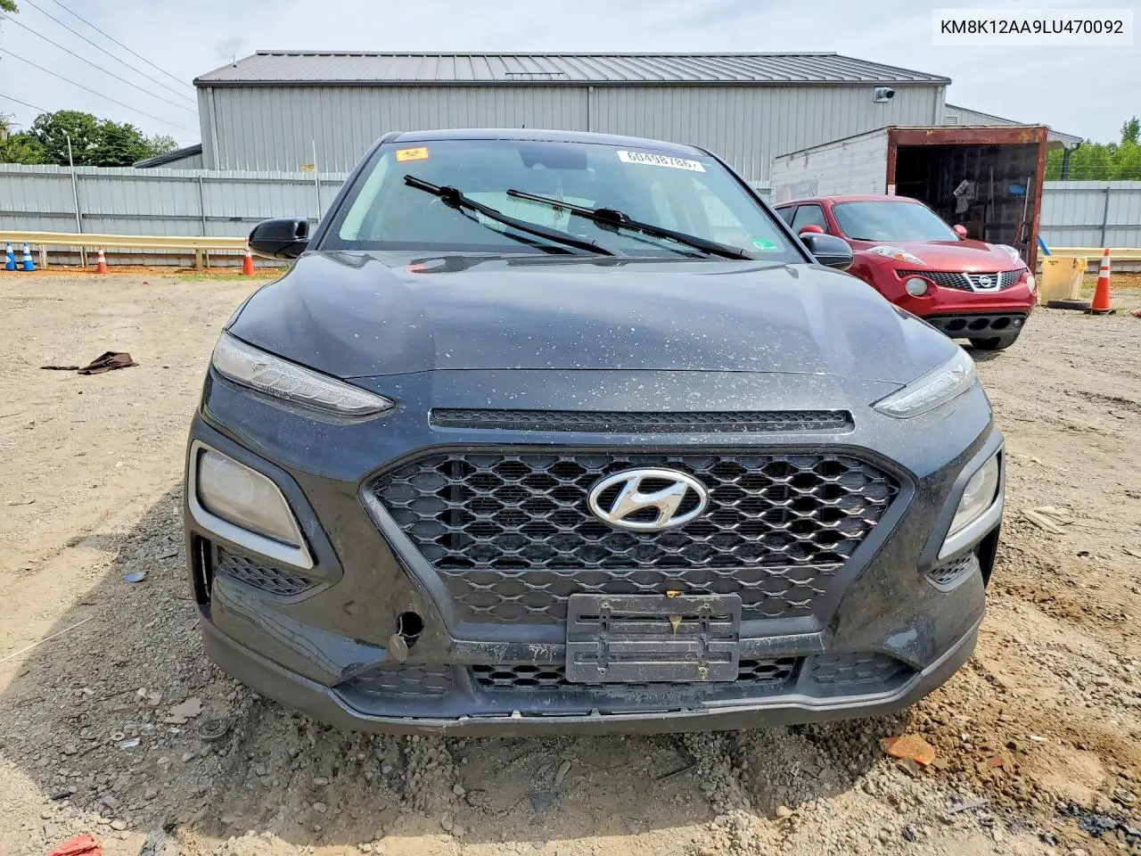 2020 Hyundai Kona Se VIN: KM8K12AA9LU470092 Lot: 60498786