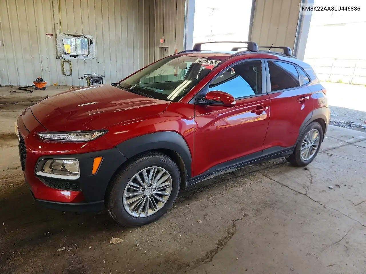 2020 Hyundai Kona Sel VIN: KM8K22AA3LU446836 Lot: 60839096