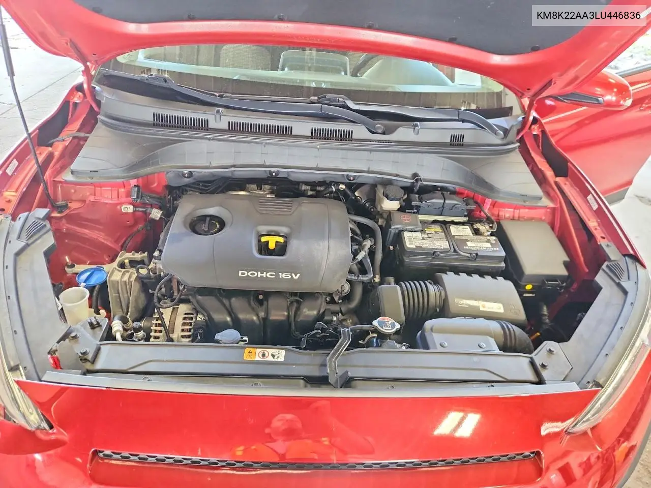2020 Hyundai Kona Sel VIN: KM8K22AA3LU446836 Lot: 60839096