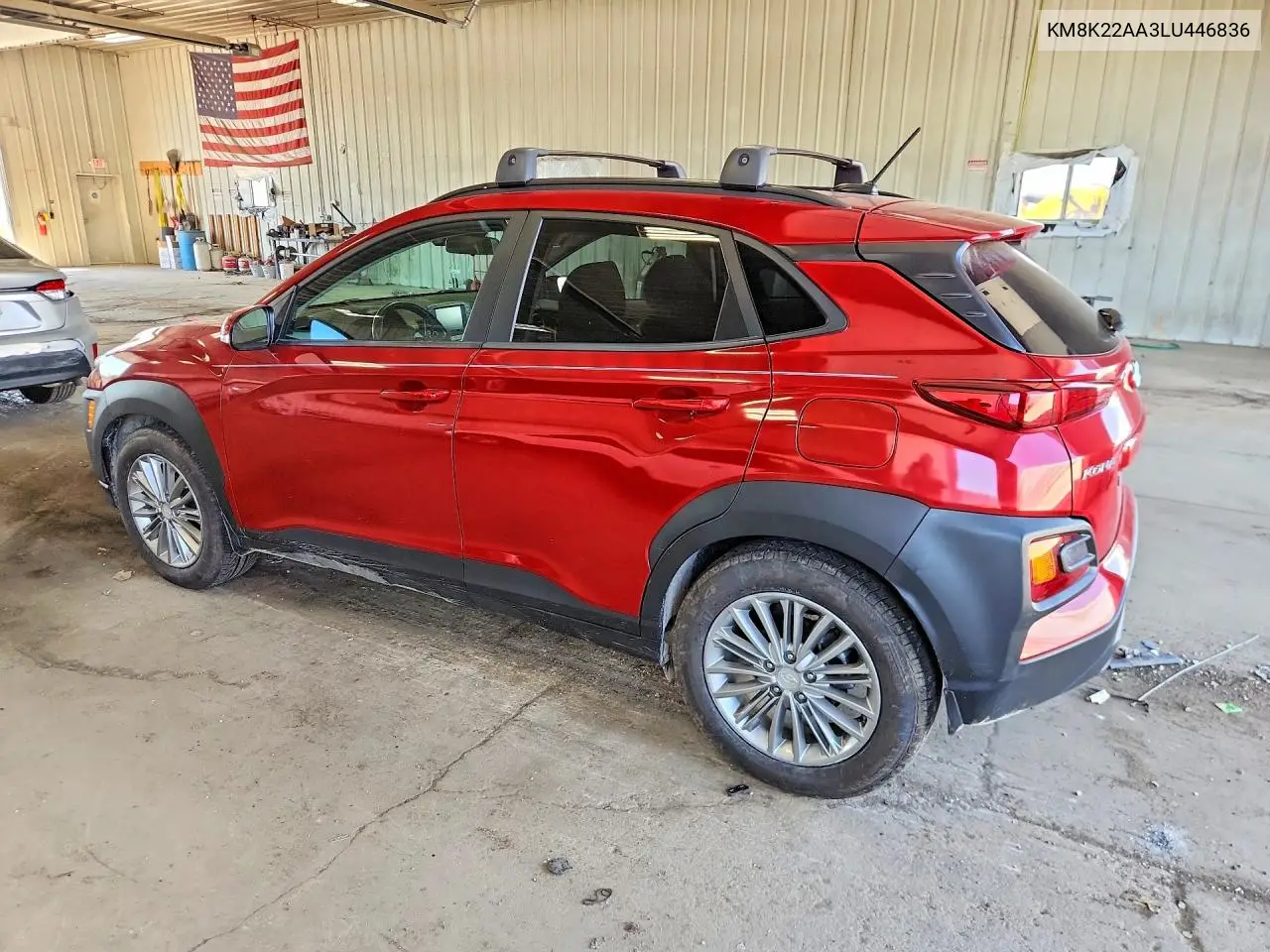 2020 Hyundai Kona Sel VIN: KM8K22AA3LU446836 Lot: 60839096