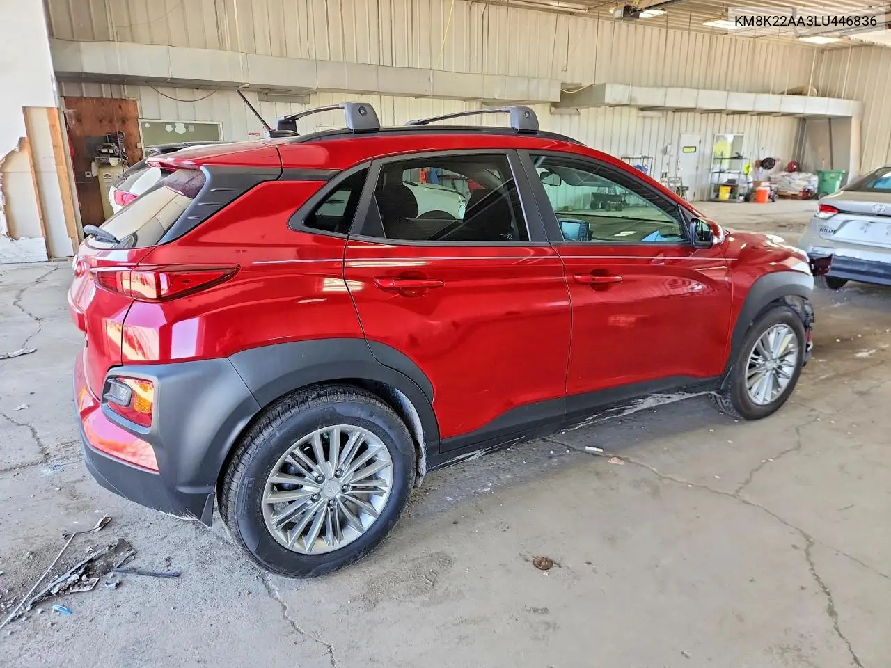 2020 Hyundai Kona Sel VIN: KM8K22AA3LU446836 Lot: 60839096