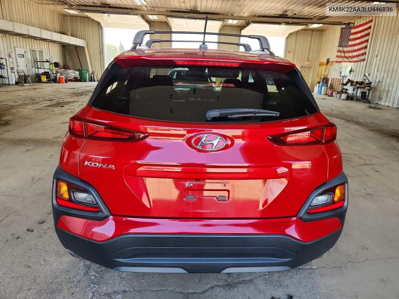 2020 Hyundai Kona Sel VIN: KM8K22AA3LU446836 Lot: 60839096