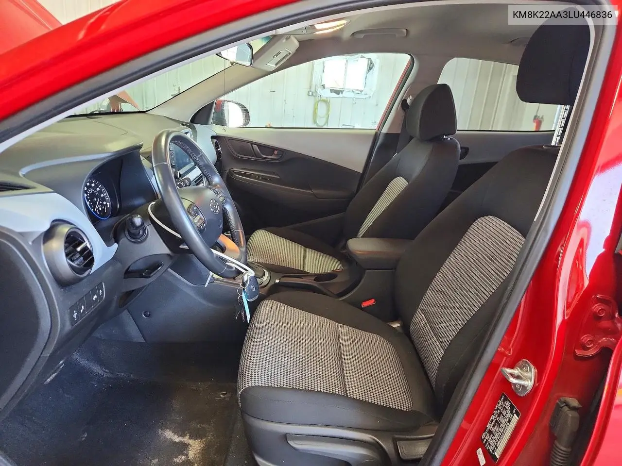 2020 Hyundai Kona Sel VIN: KM8K22AA3LU446836 Lot: 60839096