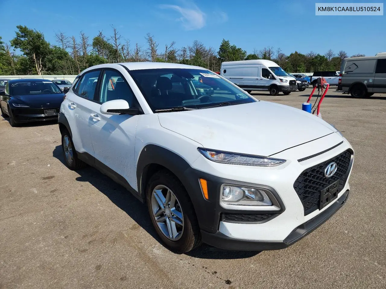 2020 Hyundai Kona Se VIN: KM8K1CAA8LU510524 Lot: 60867476
