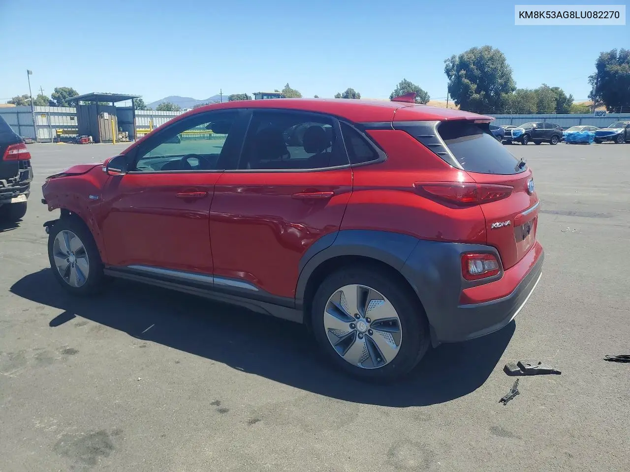 2020 Hyundai Kona Ultimate VIN: KM8K53AG8LU082270 Lot: 61320176