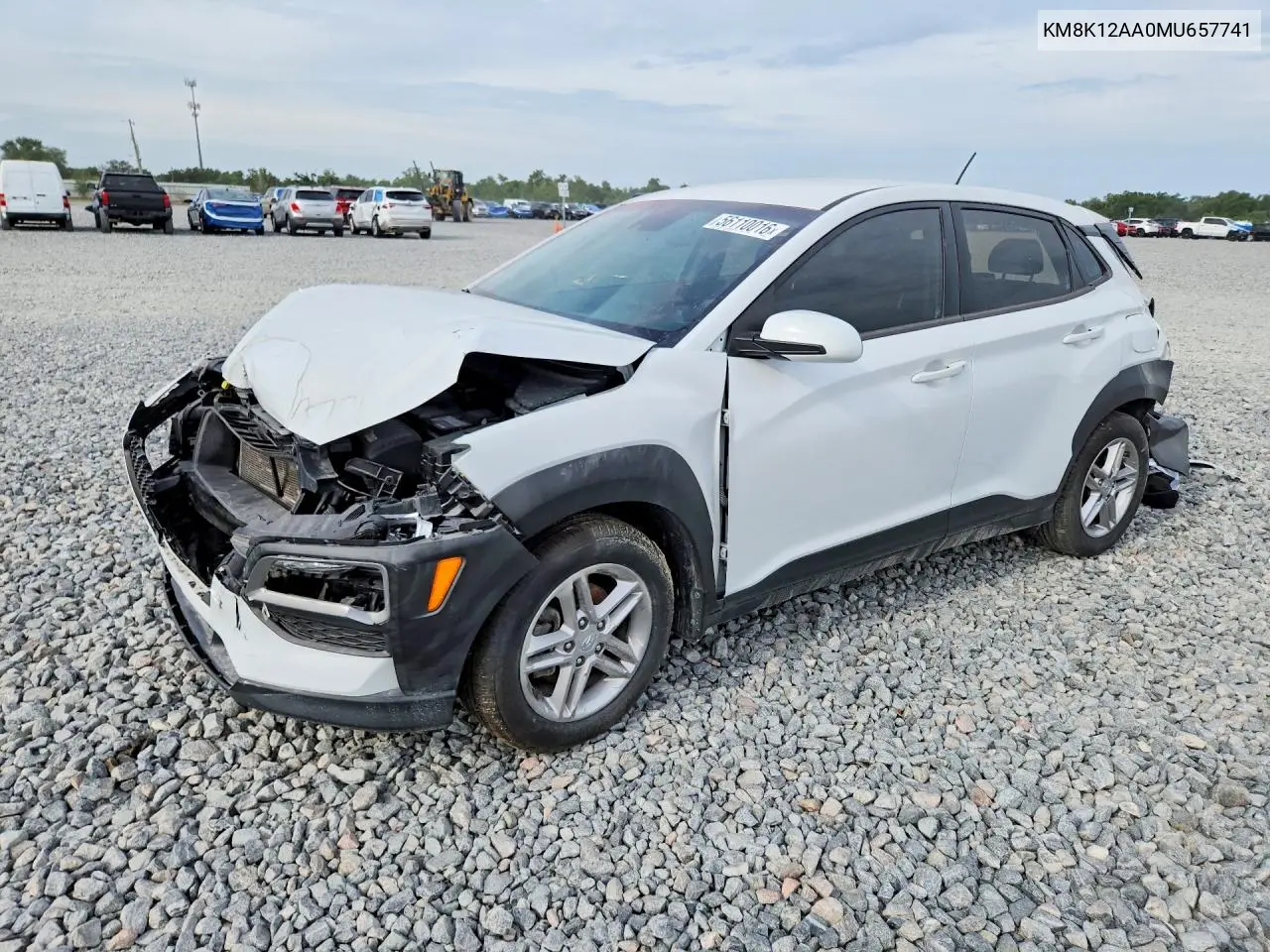 KM8K12AA0MU657741 2021 Hyundai Kona Se