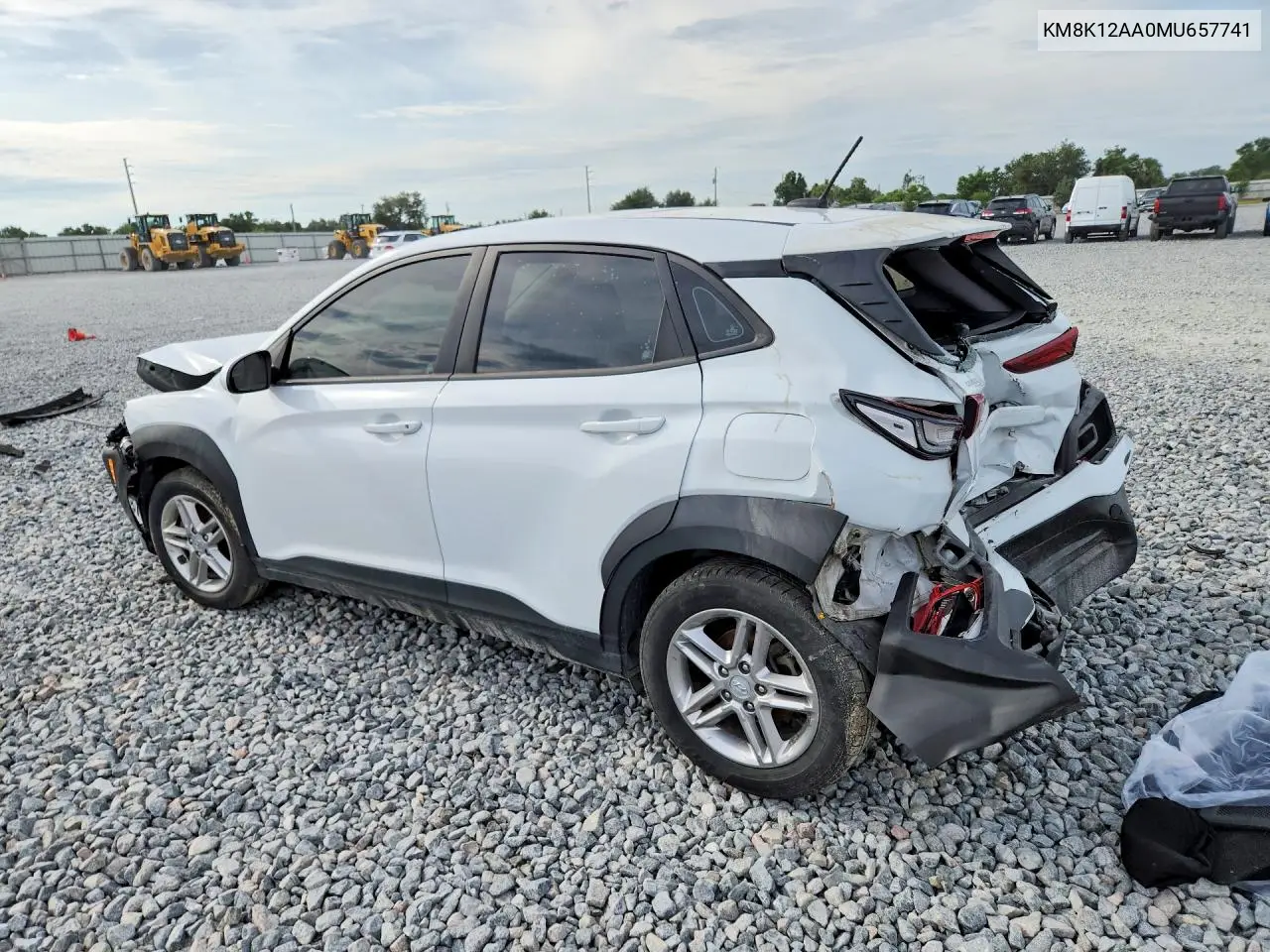 KM8K12AA0MU657741 2021 Hyundai Kona Se