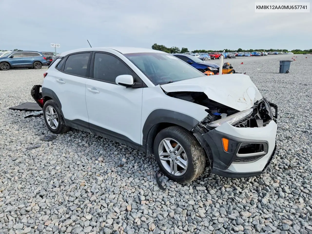 KM8K12AA0MU657741 2021 Hyundai Kona Se