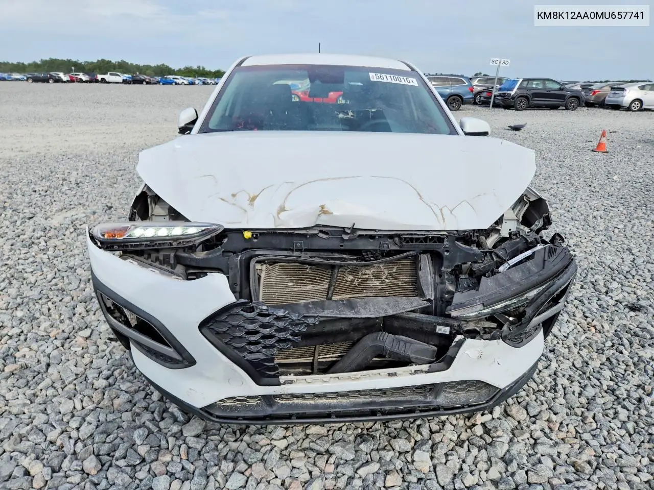 KM8K12AA0MU657741 2021 Hyundai Kona Se