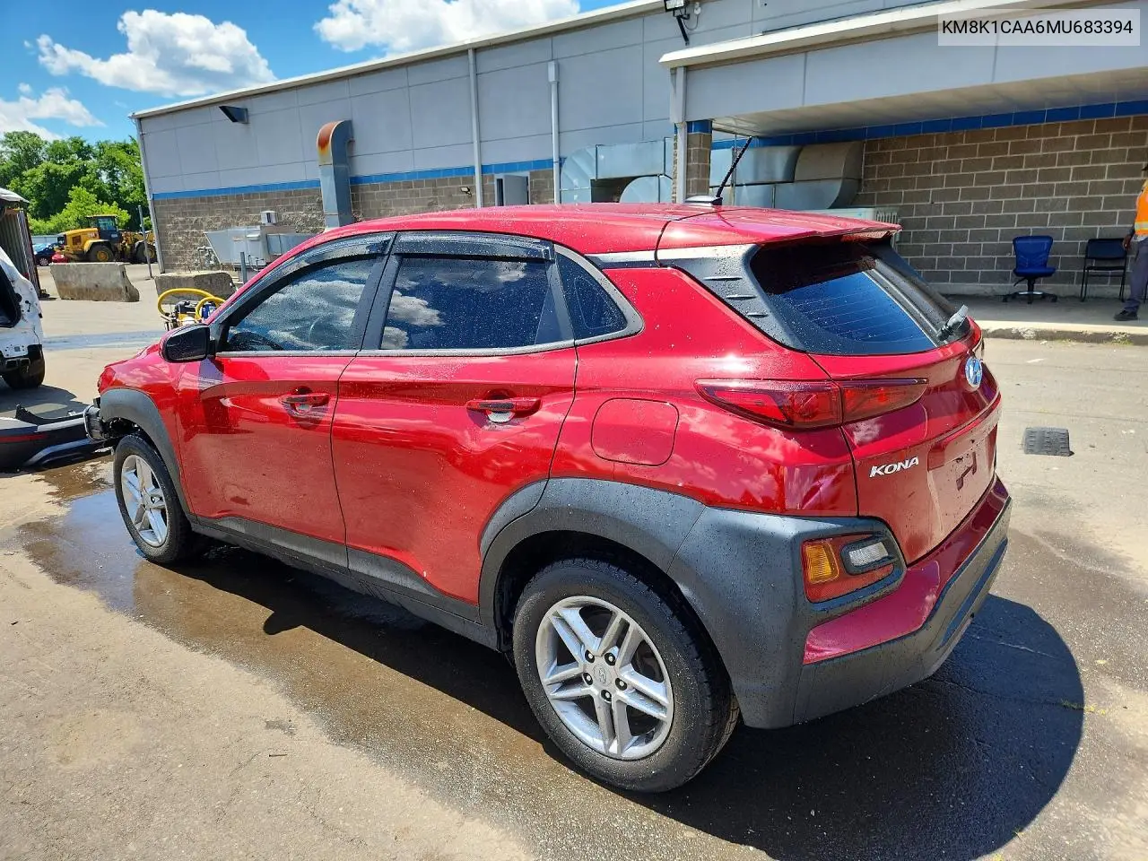 2021 Hyundai Kona Se VIN: KM8K1CAA6MU683394 Lot: 57573376