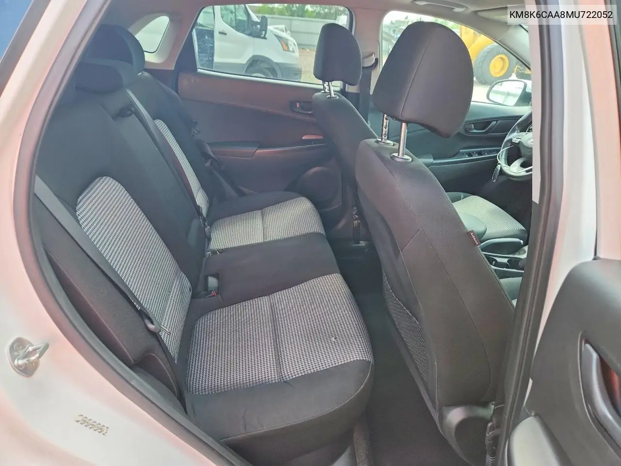 2021 Hyundai Kona Sel Plus VIN: KM8K6CAA8MU722052 Lot: 58266396