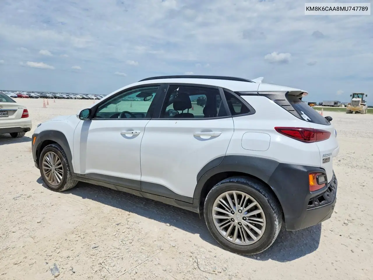 2021 Hyundai Kona Sel Plus VIN: KM8K6CAA8MU747789 Lot: 58889446