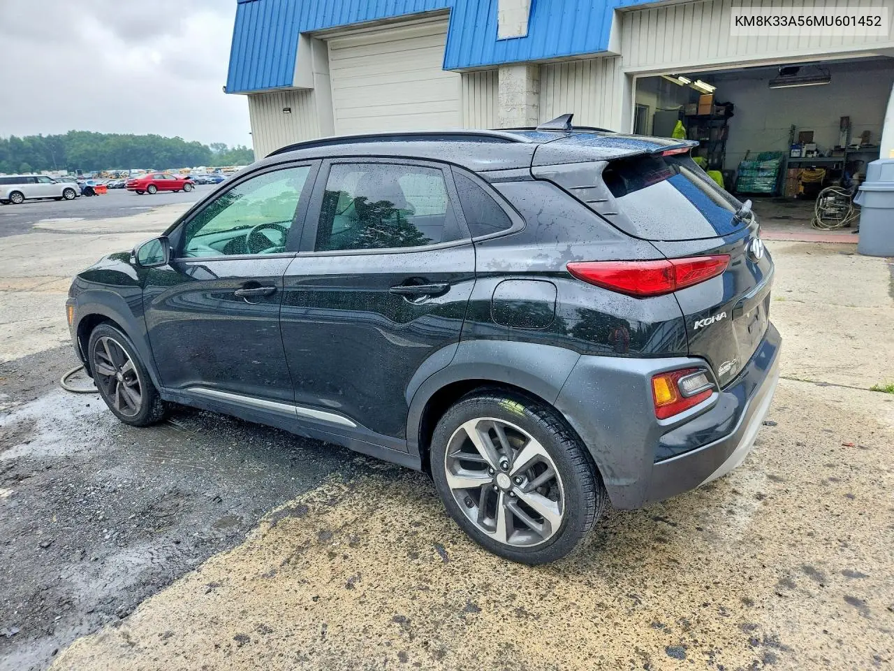 2021 Hyundai Kona Limited VIN: KM8K33A56MU601452 Lot: 60498626