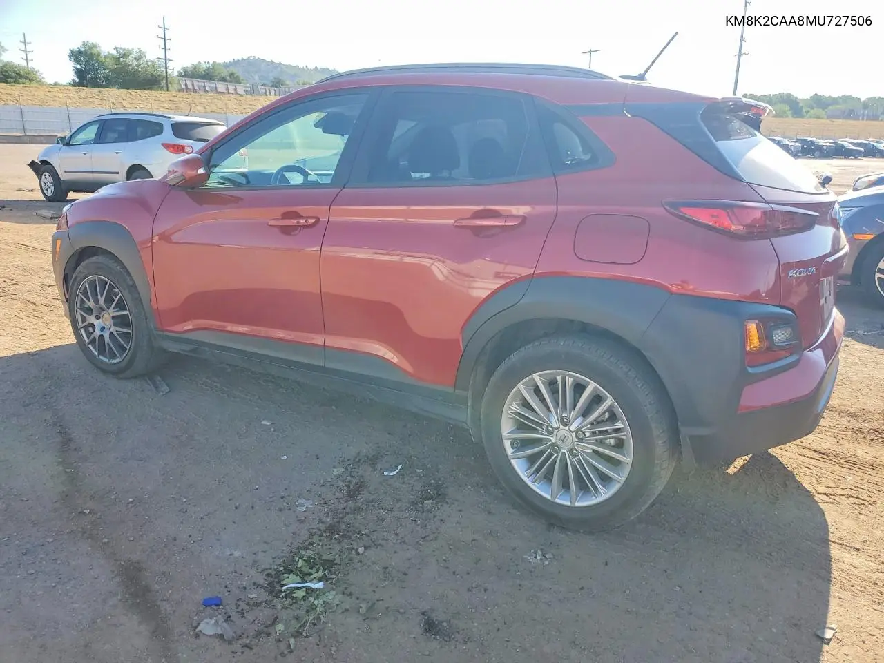 2021 Hyundai Kona Sel VIN: KM8K2CAA8MU727506 Lot: 60877546