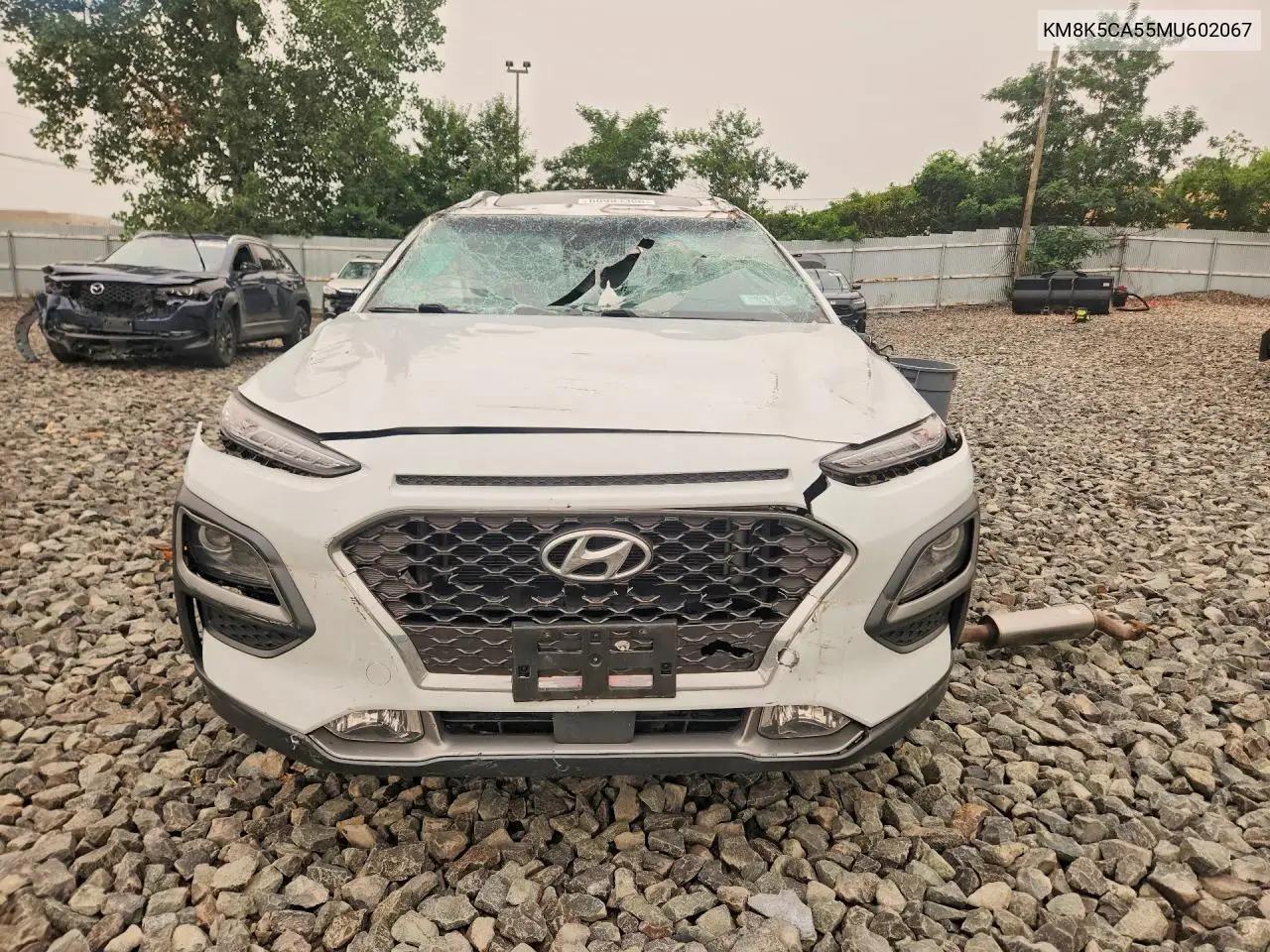 2021 Hyundai Kona Ultimate VIN: KM8K5CA55MU602067 Lot: 60993366