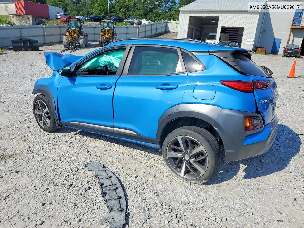 2021 Hyundai Kona Ultimate VIN: KM8K5CA56MU629617 Lot: 61038486