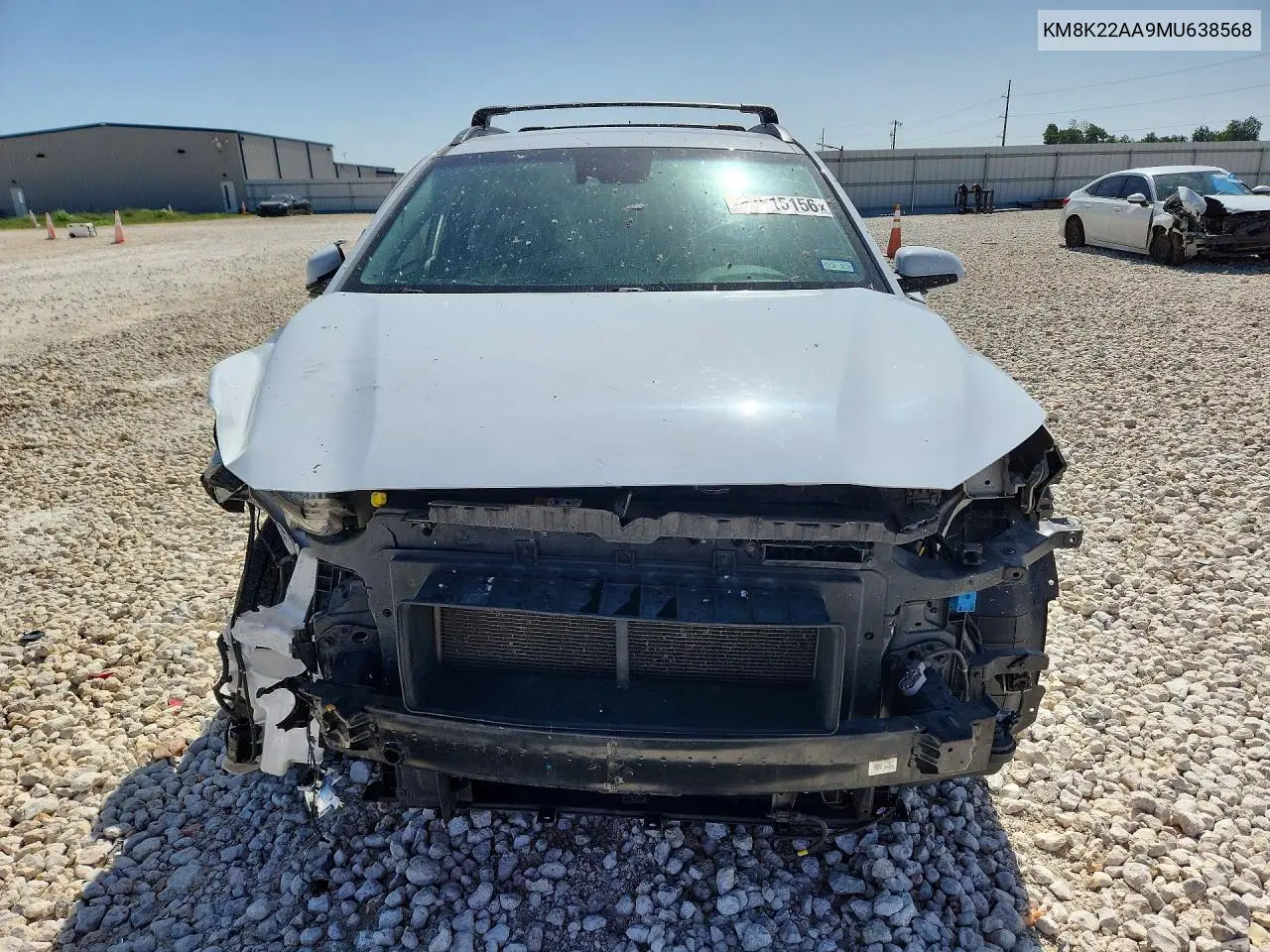 2021 Hyundai Kona Sel VIN: KM8K22AA9MU638568 Lot: 61615156