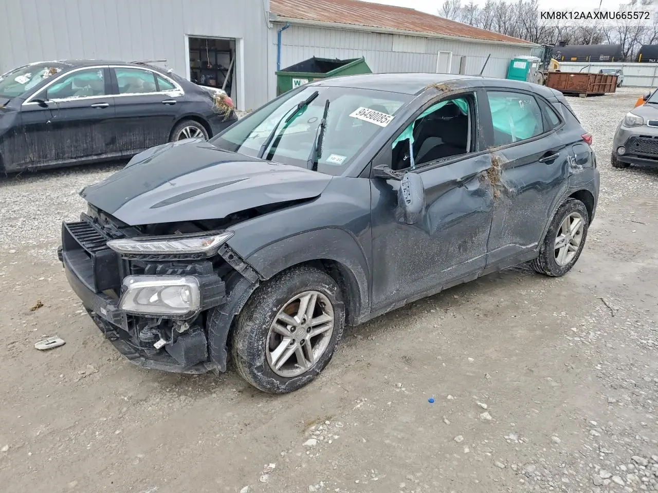 KM8K12AAXMU665572 2021 Hyundai Kona Se