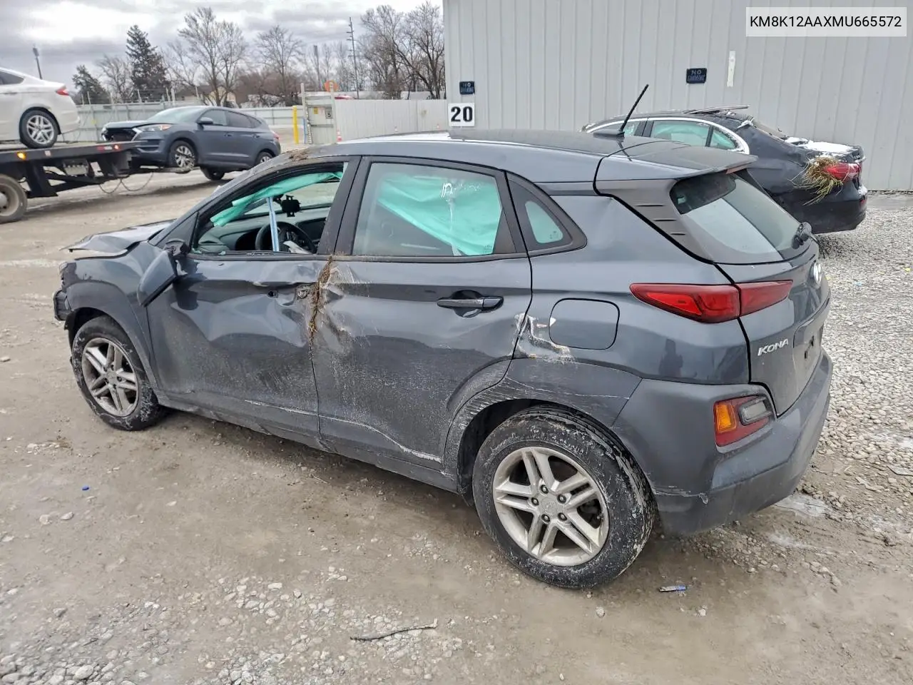 KM8K12AAXMU665572 2021 Hyundai Kona Se