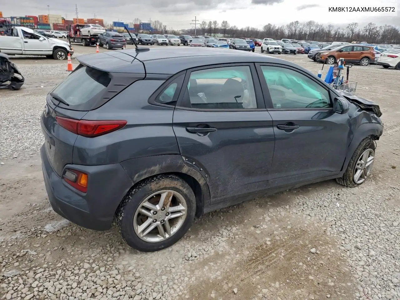 KM8K12AAXMU665572 2021 Hyundai Kona Se