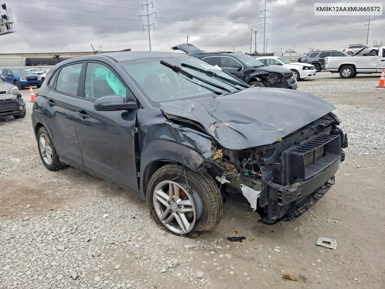 KM8K12AAXMU665572 2021 Hyundai Kona Se