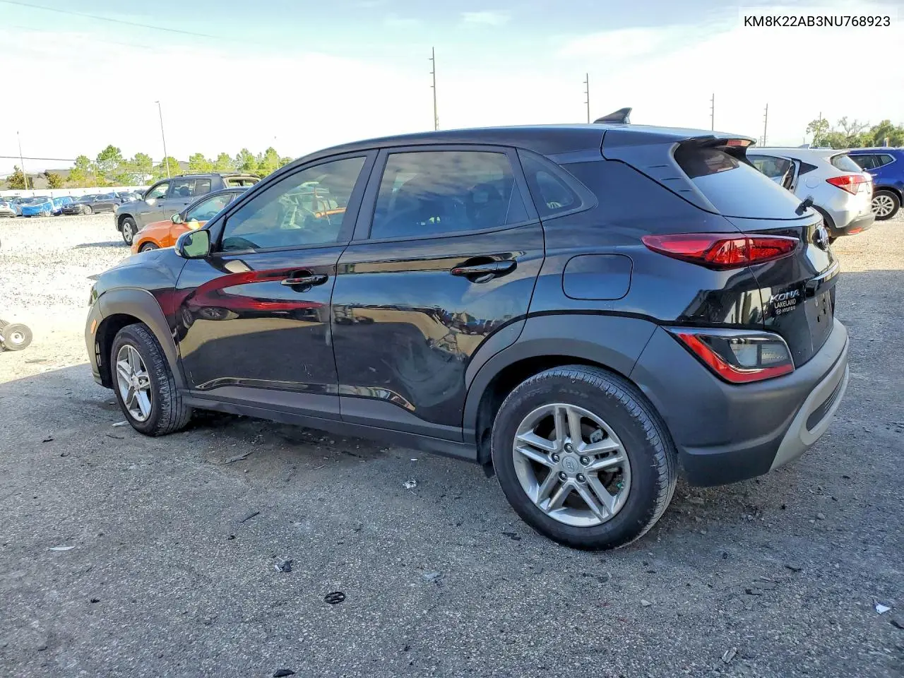 2022 Hyundai Kona Se VIN: KM8K22AB3NU768923 Lot: 60426276