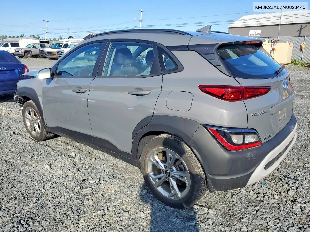 2022 Hyundai Kona Se VIN: KM8K22AB7NU823440 Lot: 60606226