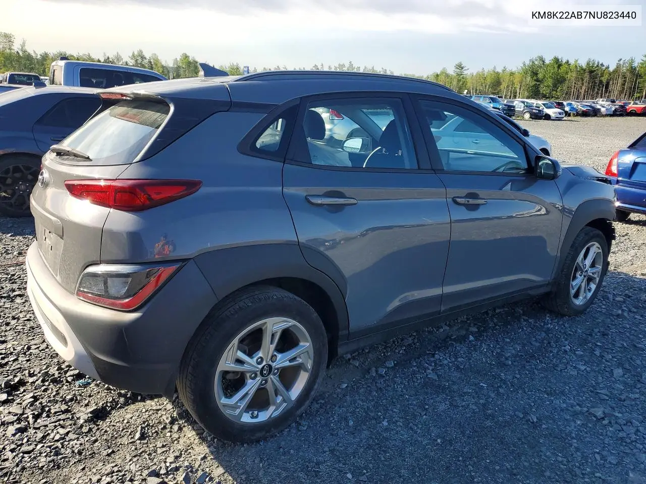 2022 Hyundai Kona Se VIN: KM8K22AB7NU823440 Lot: 60606226