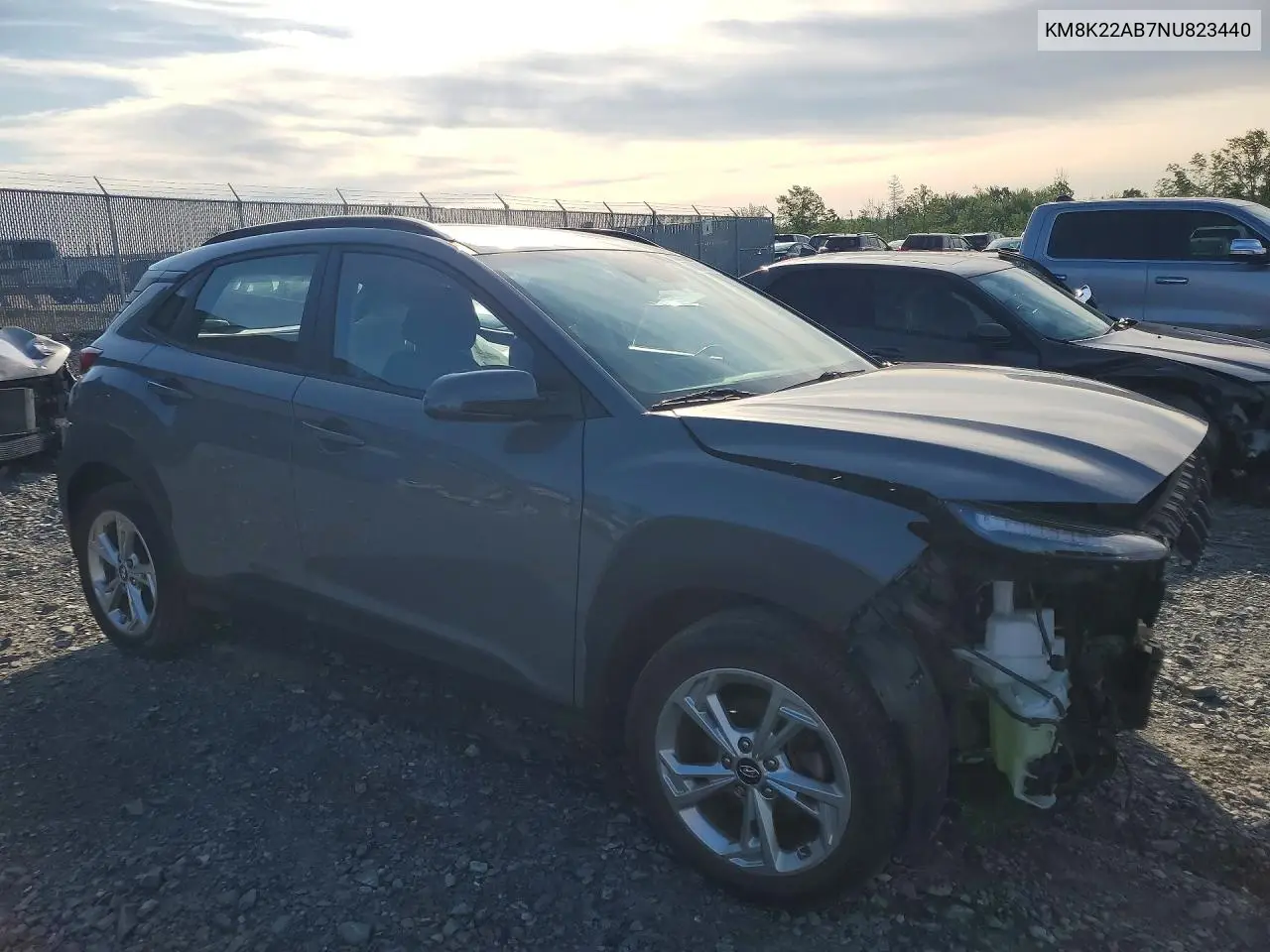 2022 Hyundai Kona Se VIN: KM8K22AB7NU823440 Lot: 60606226