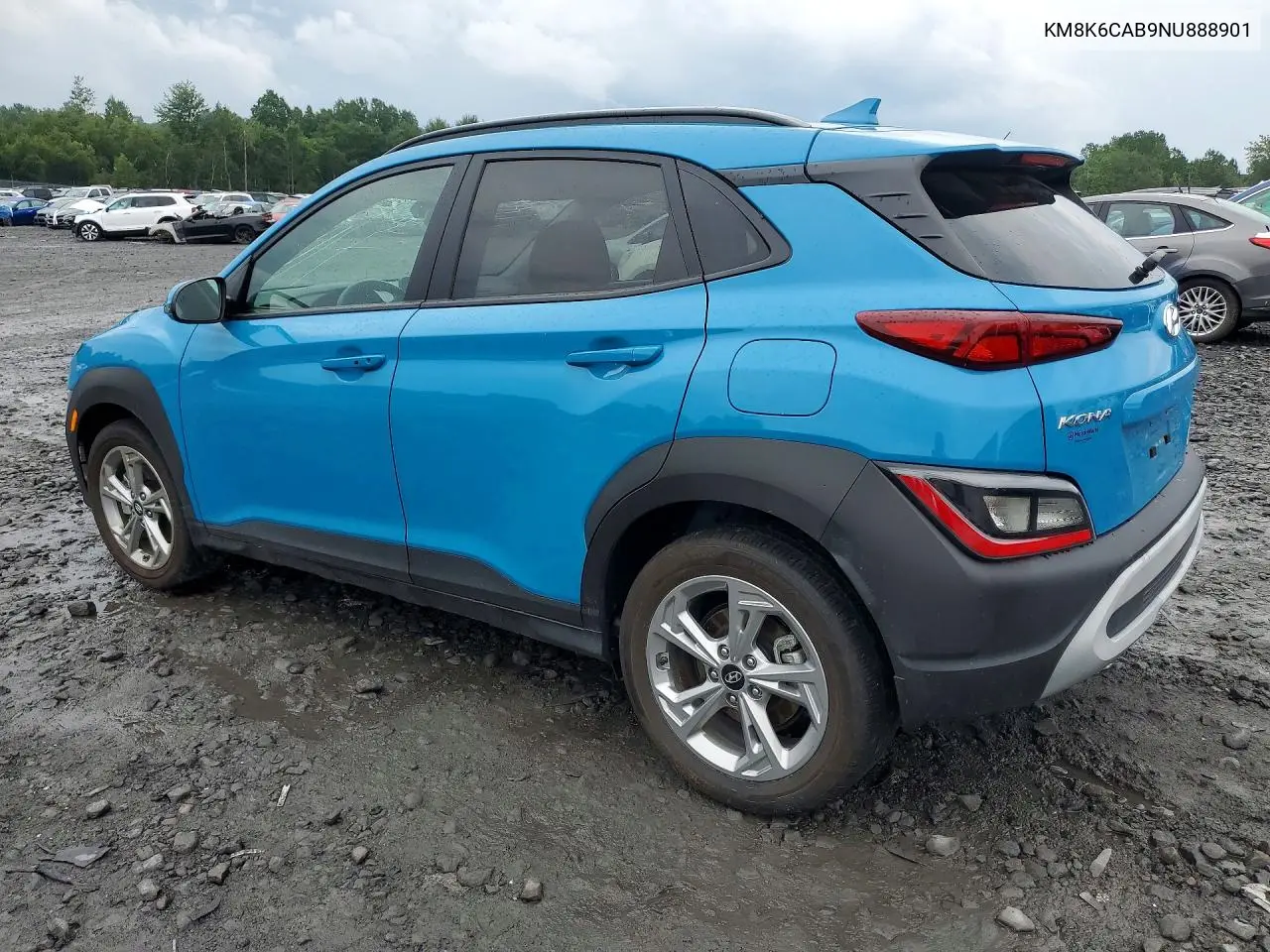 2022 Hyundai Kona Sel VIN: KM8K6CAB9NU888901 Lot: 61006596