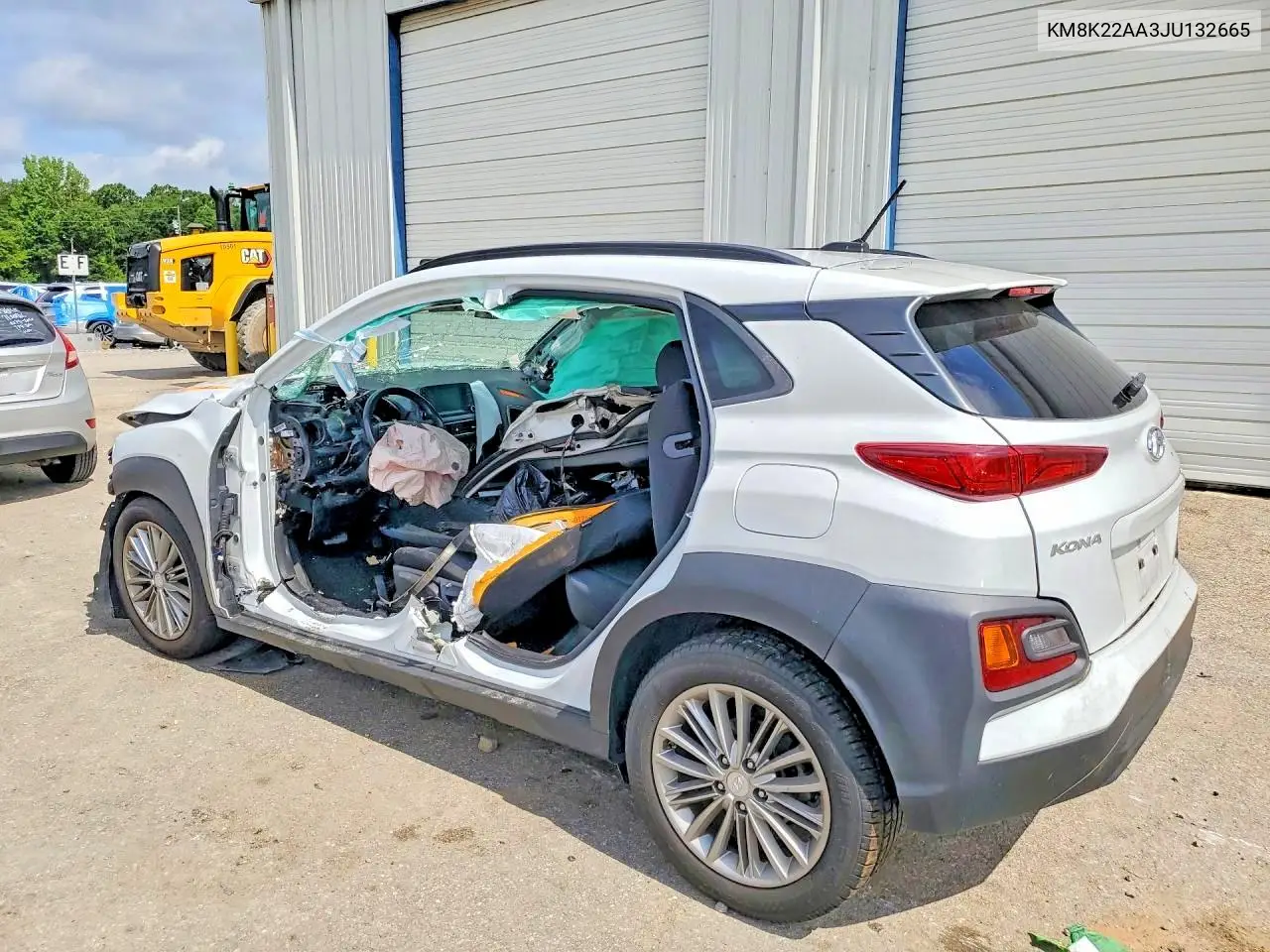 2022 Hyundai Kona Sel VIN: KM8K22AA3JU132665 Lot: 61157386