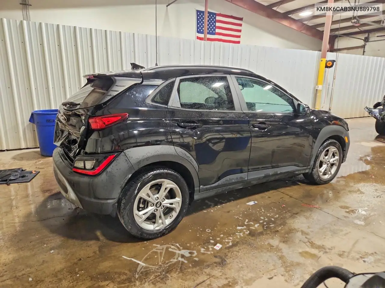 2022 Hyundai Kona Sel VIN: KM8K6CAB3NU889798 Lot: 61170936