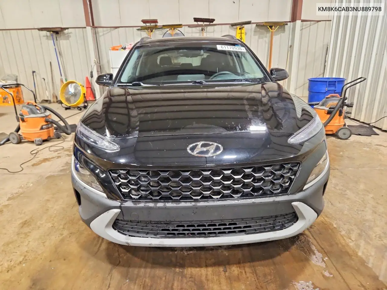 2022 Hyundai Kona Sel VIN: KM8K6CAB3NU889798 Lot: 61170936