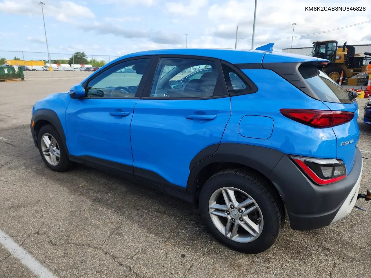 2022 Hyundai Kona Se VIN: KM8K2CAB8NU846828 Lot: 61710776