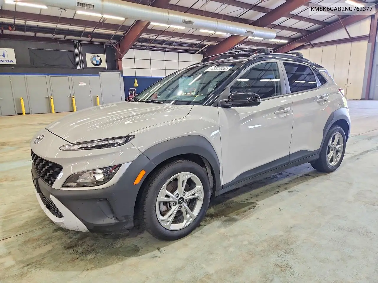 2022 Hyundai Kona Sel VIN: KM8K6CAB2NU762377 Lot: 62225026