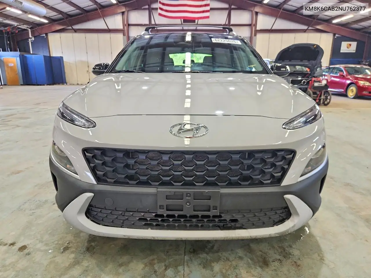 2022 Hyundai Kona Sel VIN: KM8K6CAB2NU762377 Lot: 62225026